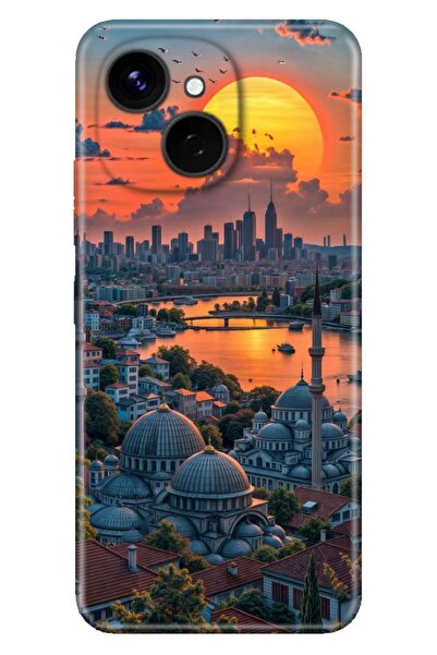 TECNO Spark 40C (KM4n) 6.67" Kılıf İstanbulum Temalı Desenli Darbe Emici Silikon