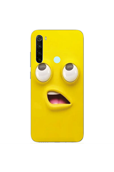 Other Xiaomi Redmi Note 8 Confused face Transparent Silicone TPU Θήκη