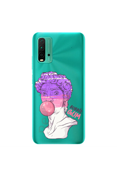 Other Xiaomi Redmi 9T Pin Bubble Transparent Silicone TPU Θήκη