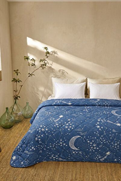 EVA Single Quilted Patterned Multi-Purpose Bedspread and Sofa/Sofa Cover 155 ...