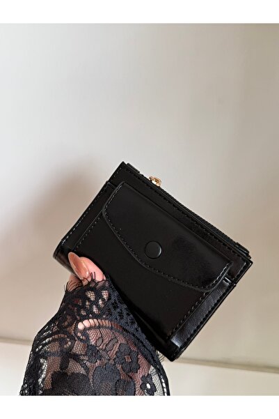 lalettobags Women's Snap Detailed Wallet