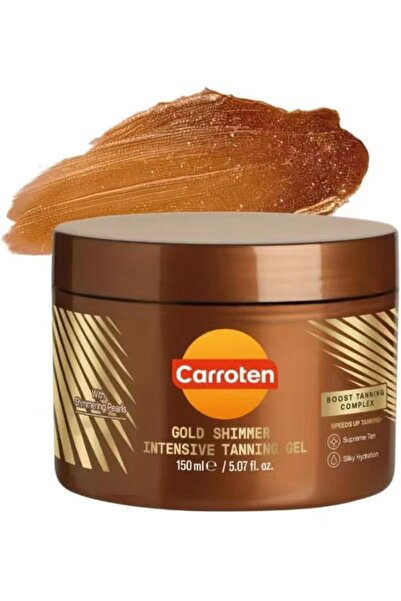Carroten Gold Shimmer Intensive Tanning Gel 150ml