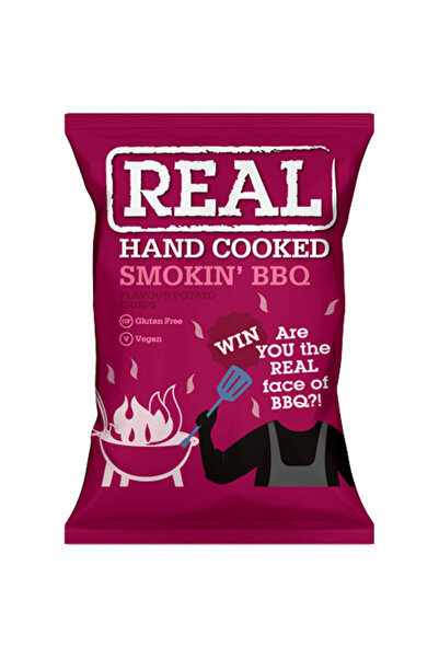 REAL Crisps Smokin' BBQ 35g