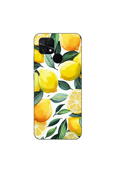 OEM Case compatible with Xiaomi Poco C40 Silicone Gel Tpu Model Lemons Pattern