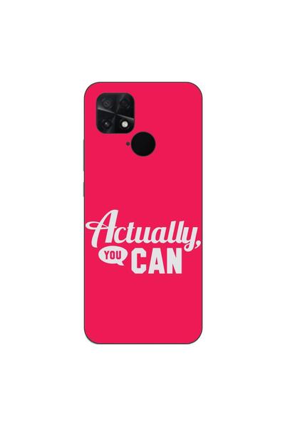 OEM Husa compatibila cu Xiaomi Poco C40 Silicon Gel Tpu Model Mesaj Actually ...