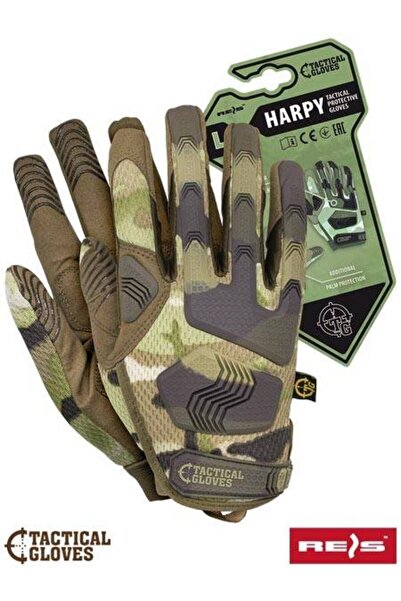 Raw-Pol RTC-HARPY leather and textile protective gloves XL