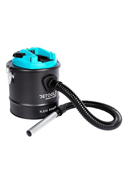 DETOOLZ Прахосмукачка за пепел 20V, обем 12л