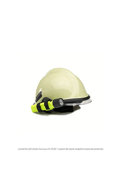 AccuLux Anti-ex flashlight Top Bottom Set HL 10 EX + helmet holder