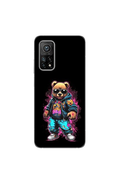 OEM Case compatible with Xiaomi Mi 10T Pro 5G Silicon Gel Tpu Pattern Bear Co...