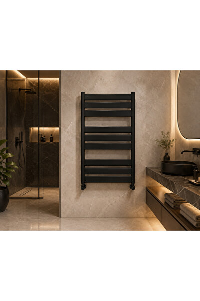 Termorad Alüminyum Antrasit ( Ral 7016 ) 50x90 Petsa Slim Havlupan