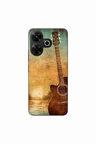 OEM Case compatible with Xiaomi Redmi 13 4G Silicone Gel Tpu Vintage Guitar P...