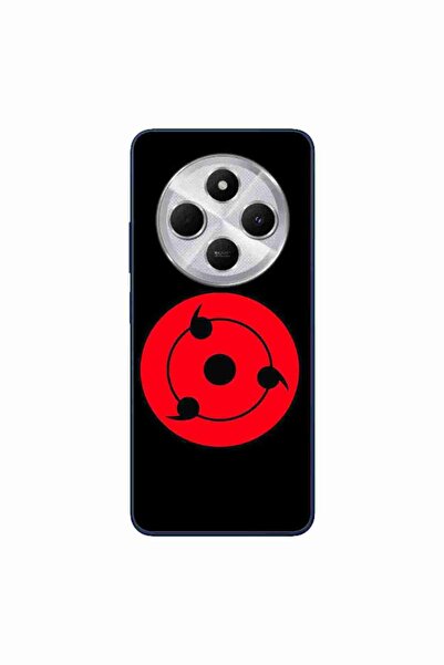 OEM Case compatible with Xiaomi Redmi 14C Silicone Gel Tpu Sharingan Pattern