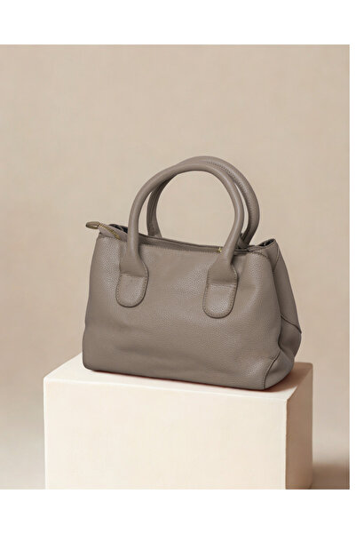 Finelook Classic Cognac Pebbled Satchel | Soft Top Handle Everyday Crossbody ...