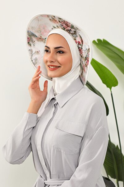 Aisha's Design قبعة نينجا بونيلي قابلة للإزالة، عمامة منقوشة، S-6D