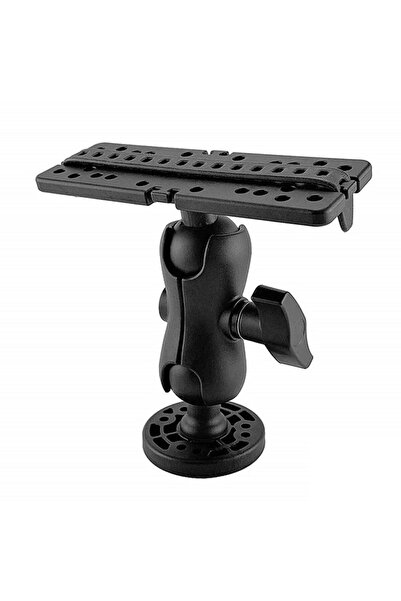 Choice black Fish Finder Bracket Reusable Waterproof Raft Fishfinder Mount El...