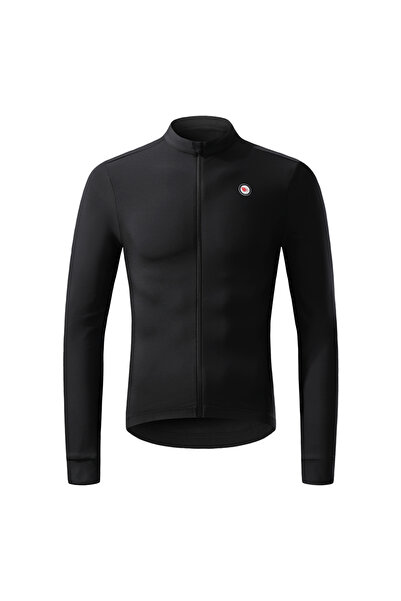 Choice3 EU Size-L black RION Men's Cycling Jersey Winter Thermal Fleece Jerse...
