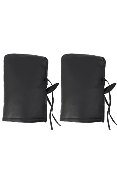 Choice black Motorcycle Scooter Thick Warm Handlebar Muff Grip Handle Bar Muf...