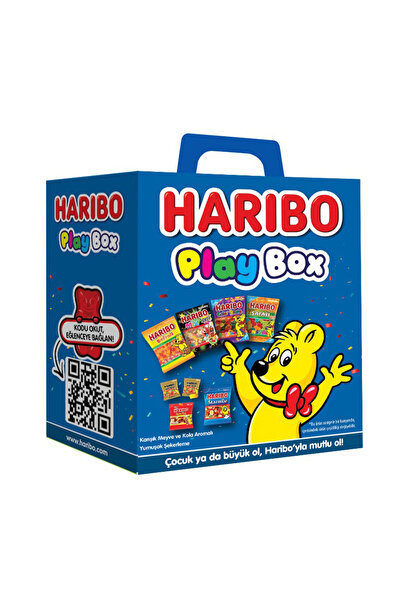 Haribo PLAY BOX MEYVE SULU KARIŞIK YUMUŞAK ŞEKERLEME