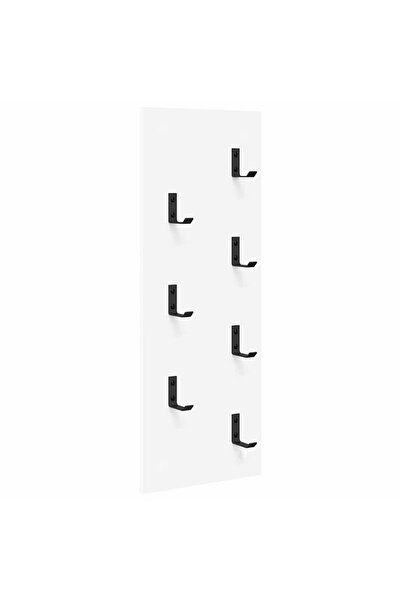 vidaxl Răcător de paltoane montat pe perete Alb 30 x 1,5 x 80 cm