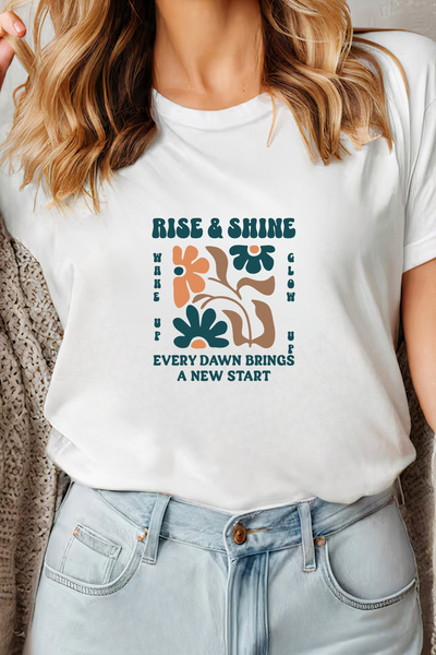 Sarah's Boutique Women's T-shirt – 100% cotton – Dawn Shine