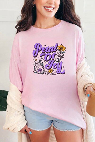 Sarah's Boutique Women's T-shirt – 100% cotton – Petal Joy