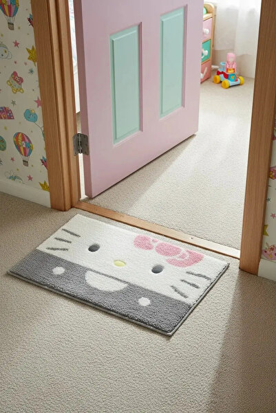 Miniso Sanrio Lisanslı Küçük Halı 60cm x 40cm - Hello Kitty