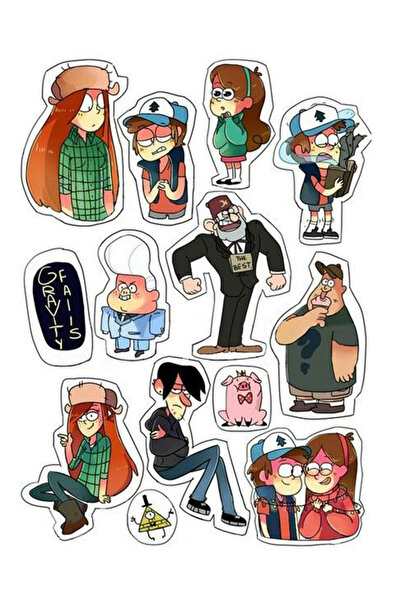 Buki'nin Atölyesi Αυτοκόλλητο Gravity Falls για Τηλέφωνο, Λάπτοπ, Νότμπουκ, Τ...