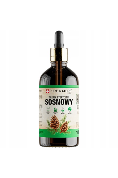CHOSA Ulei Esențial de Pin, Pure , 100ml, cu Pipetă, pentru Aromaterapie, Făr...