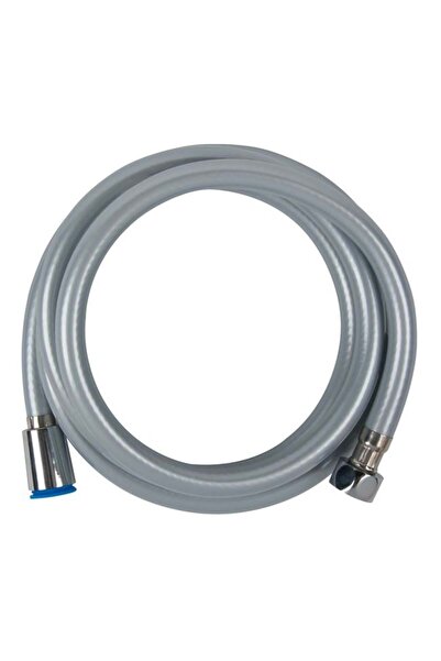 OEM Furtun de Duș Spiralat, Oțel, Argintiu, Racord Baie, 1,8m