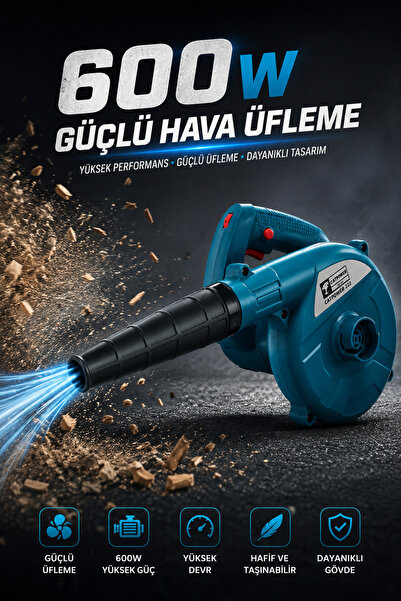 Alıç Elektrikli Hava Üfleyici Körük Toz Temizleme Makinesi Üfleme Blower Nozu...