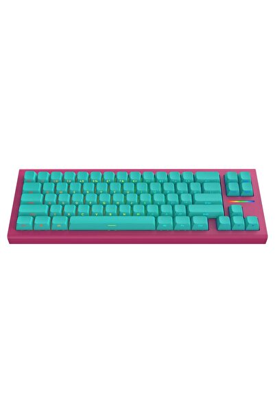 NUBI Tastatură de gaming NK68 HE RGB g3ms Switch-uri Magnetite Ice Albastre M...