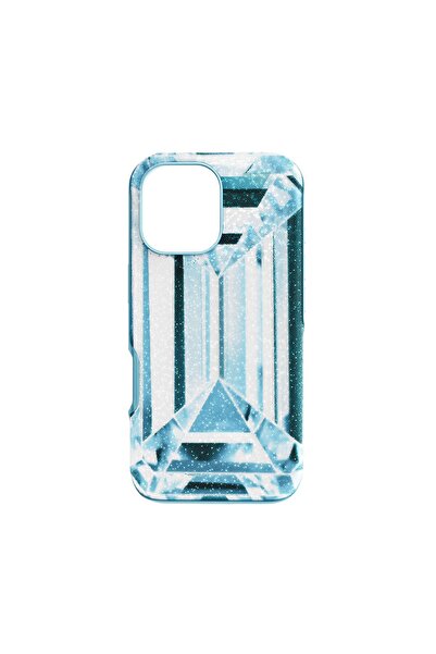 Swarovski High Akıllı Telefon Kılıfı, Kristal etkisi, iPhone® 17, Mavi