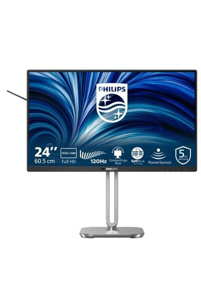 Philips Οθόνη IPS LED 23.8 ιντσών 24B2N4200/00, Full HD, HDMI, DisplayPort, V...