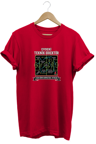 WİDİ Head Coach of the National Team 2026 World Cup Printed Unisex T-Shirt