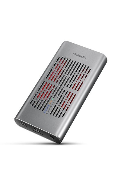 Axagon Rack Hard-disk, AXAGON, EEM2-20GD, USB-C, 20Gbps, Argintiu