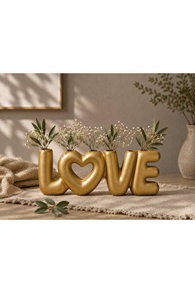 farist Decorative Love Design Vase – 3D Printing Production – 20X8X3 cm
