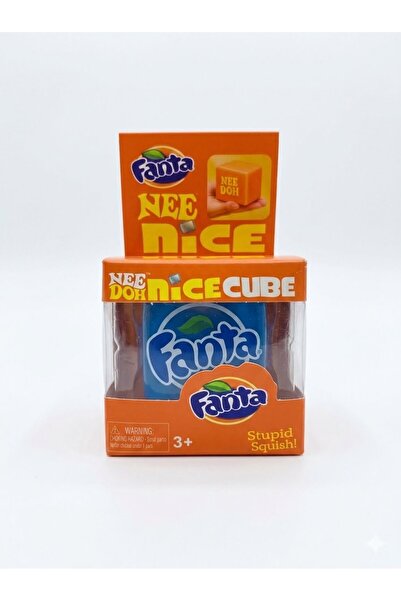 Needoh Jucarie antistres Nice Cube,editie Fantacub senzorial squishy,portocal...