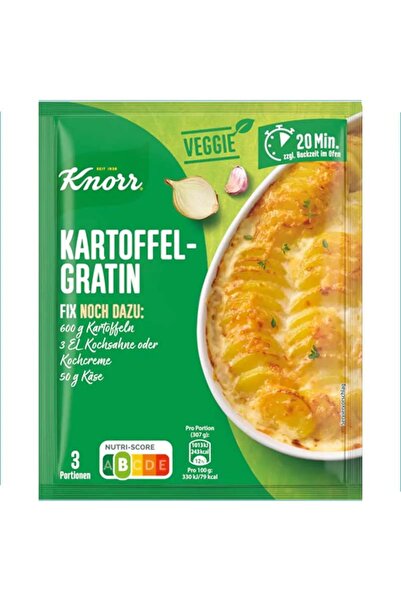 Knorr Συνταγή για Πατατο-γκρατίνι 37γρ.