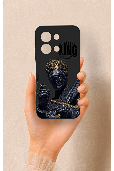 Vip Case Redmi 15C 4G Uyumlu King Desenli Silikon Kılıf