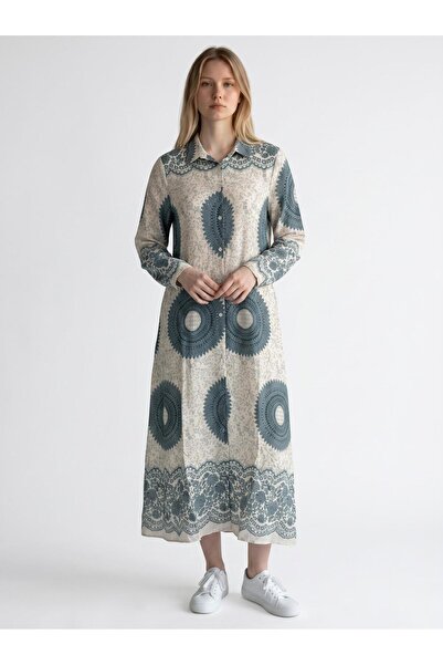 VETRE Women's Plus Size Viscose Long Dress