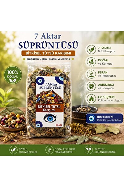 Nazar Tütsüsü 7 Aktar Süprüntüsü