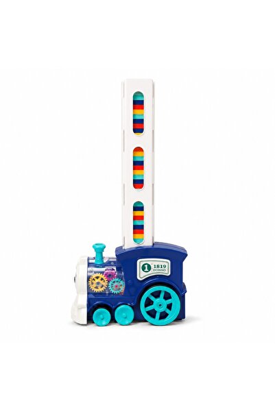 Avaleea Joc Domino Cu Locomotiva Automata Pentru Copii, Tren Cu Ordonare Auto...