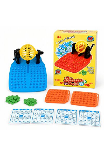Avaleea Joc de Societate Bingo cu 48 de Bilete, Bingo Clasic cu 48 Bilete Num...