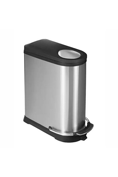 EKO Coș de gunoi cu pedală, EKO, Viva, 40 litri, 1 compartiment, inox