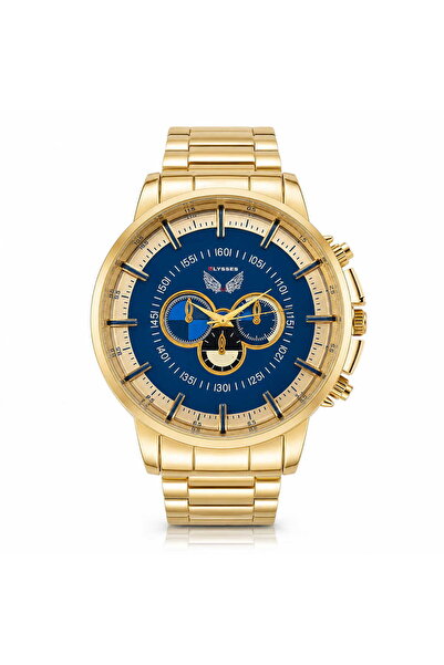 Watch Ceas de mana, barbatesc, Casual, Ulysses, Auriu, CB59