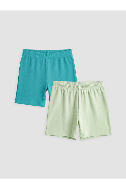 LC Waikiki Elastic Waist Baby Boys' Shorts 2 Pack