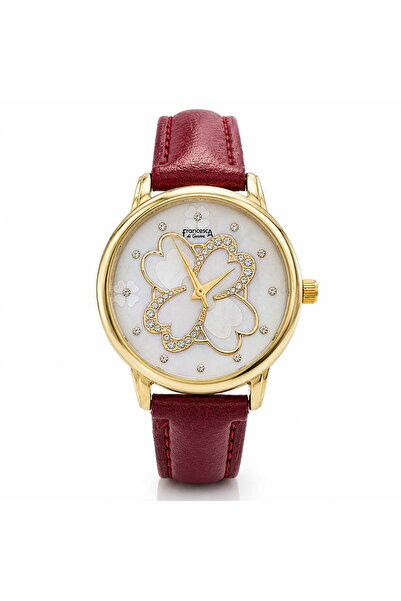 Watch Ceas dama, Casual, Francesca di Geneva, Rosu, FF266