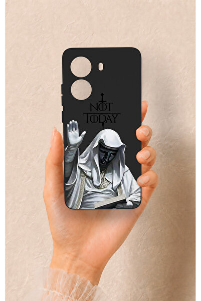 Vip Case Poco X7 Pro Uyumlu Not Today Desenli Silikon Kılıf
