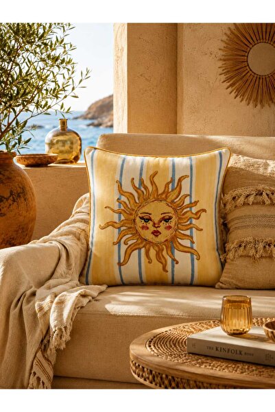 PİKKO HOME BOHEMIAN DİJİTAL BASKI KIRLENT KILIFI(KR)