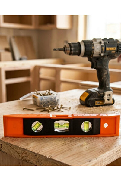 ARMÜZ Precision Mini Spirit Level with Magnet for Horizontal and Vertical Mea...